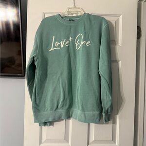 Teal Sweatshirt for Women